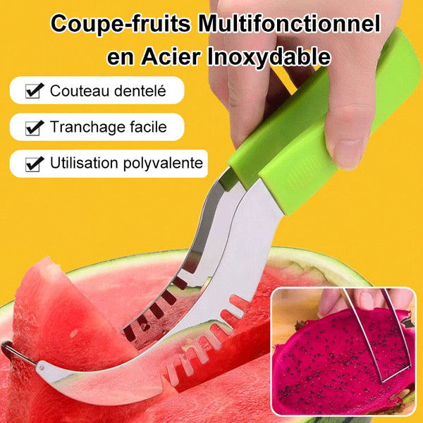 Trancheuse à fruits multifonctionnelle en acier inoxydable