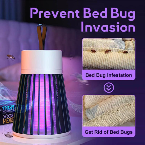 USB Rechargeable Mosquito and Fly Trap Lamp