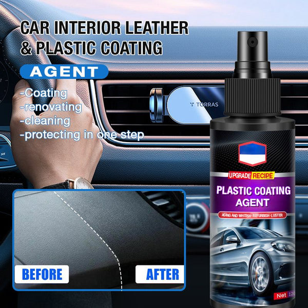 Car Interior Leather and Plastic Coating Agent ( Buy 2 Get 1 Free )