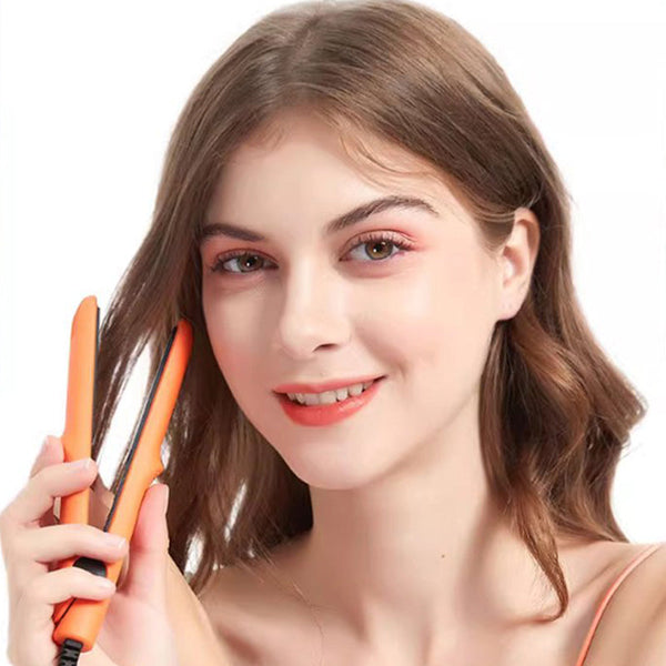 🌟 Doux pour les cheveux 🎉 Promotion du Nouvel An 🔥 Mini baguette à friser et fer à lisser 2 en 1 